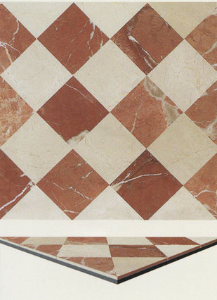 Marble Laminated Aluminum-Rojo alicante&Sago