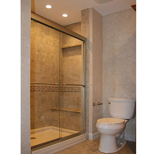 Marble tub surround