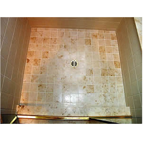 Marble tub surround