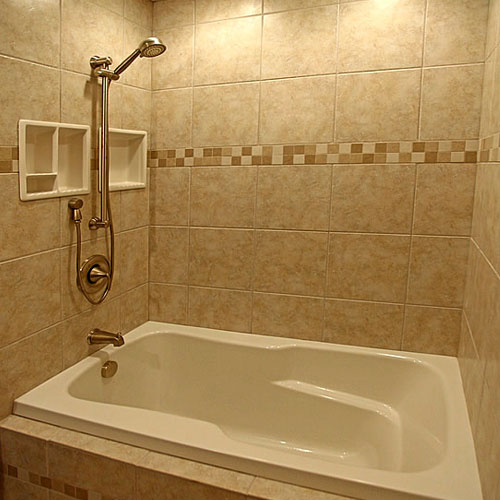 Marble tub surround
